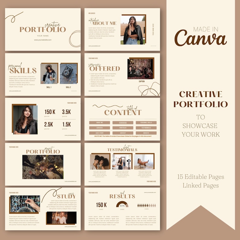Canva Portfolio Template Portfolio Template Creative Portfolio Canva Portfolio Template Portfolio Template Creative Portfolio