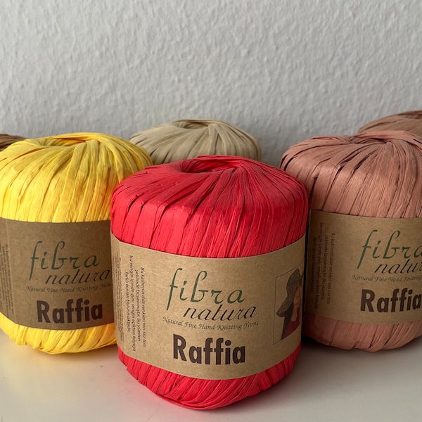 Fibra Natura weich,1A Qualitäta, Raffia Sommertaschen, Prämium, Hüte, Bast, Papiergarn, Häkelgarn,Softyarn Rafya,Rayon schnelle Lieferung