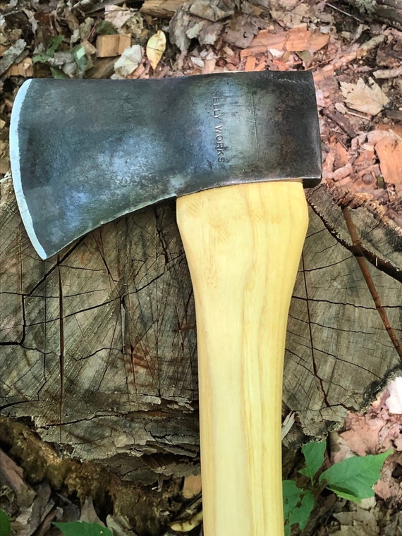 Vintage Kelly Works Flint Edge Axe Unique Etsy
