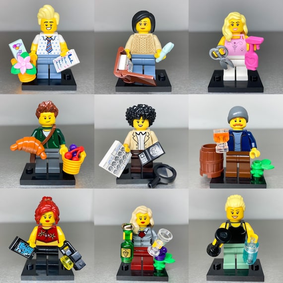 IT Workers - Custom Design Minifigure