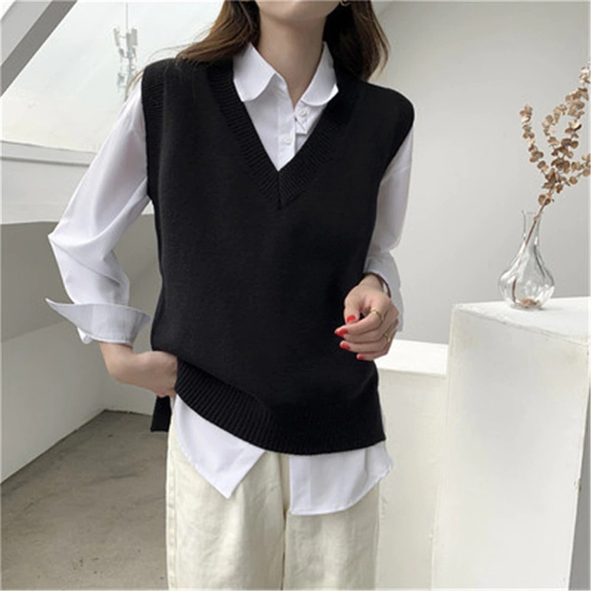 Womens Sweater Vest - Etsy