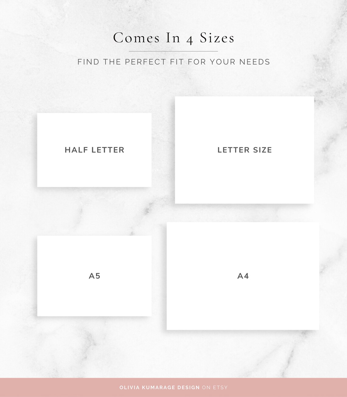 Weekly Planner Printable Bundle | Minimalist Floral Daily Journal ...
