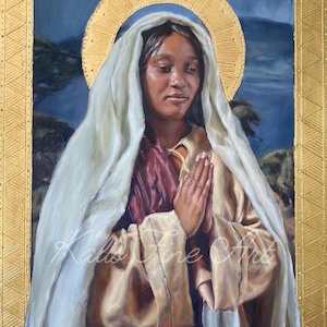 Our Lady of Africa Original Painting