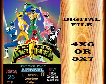 Power Rangers Png - Etsy