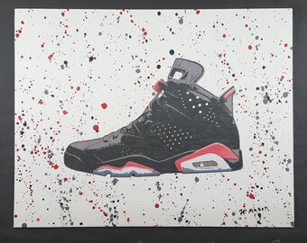 Jordan 6 Infrared - Etsy