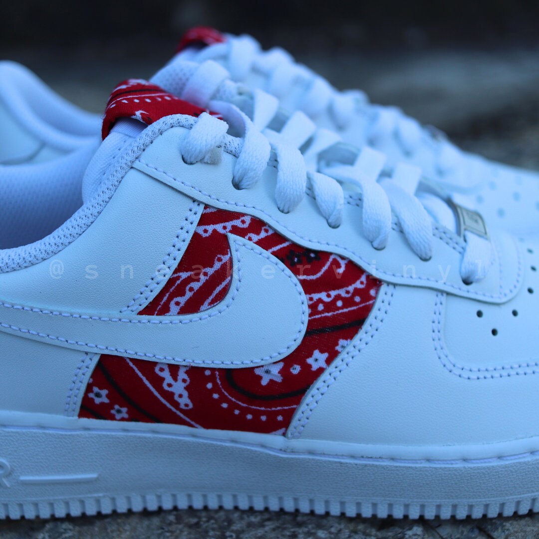 red bandana air forces