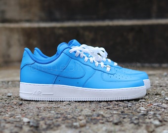 Nwt 'air force 1 light blue suede clearance sneakers