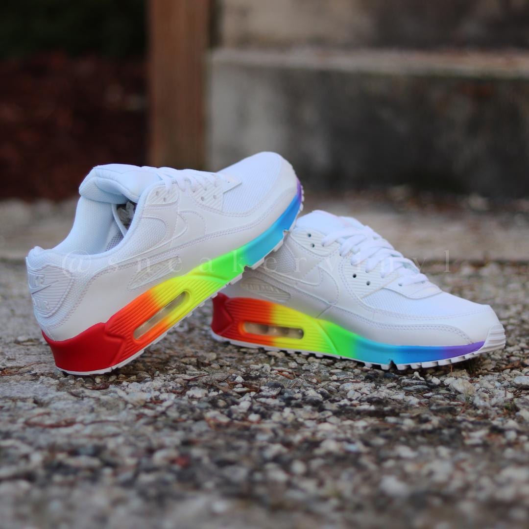 air max 720 white rainbow