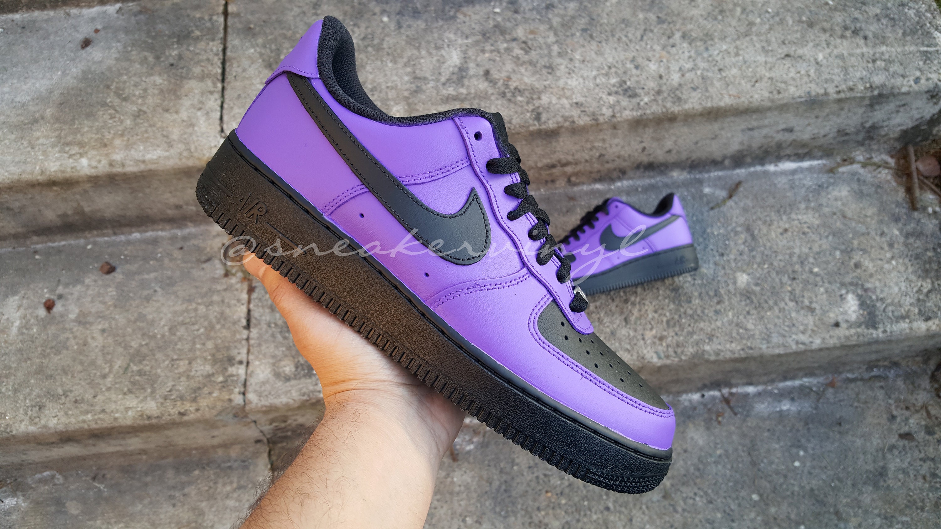 purple and black forces