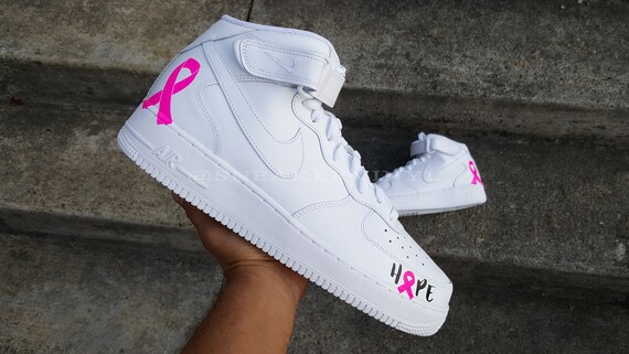 Nike Air Force Mid hope Breast Awareness -