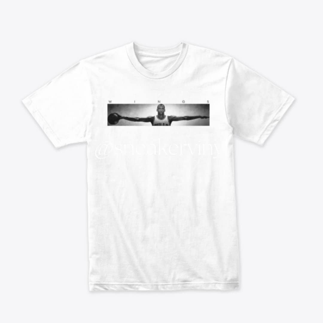 Discover Michael Jordan Wings Chicago OG Jordan Graphic Tee T Shirt