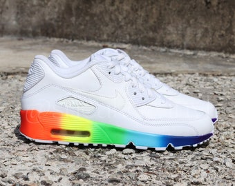 Nike air hotsell max rainbow bottom