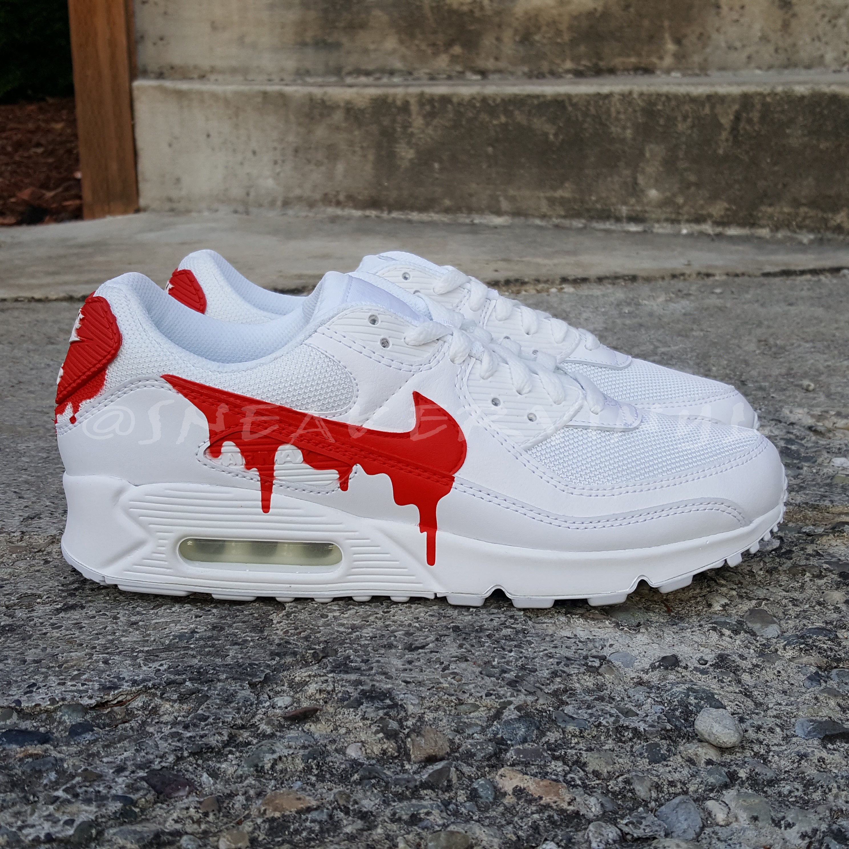 Red air max 9 drip clearance