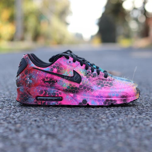 Nike Air Max 90 GALAXY BURST Custom NWT - Etsy