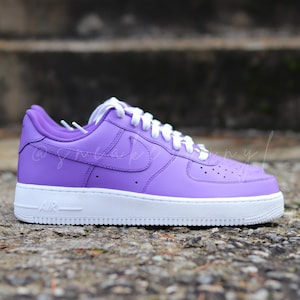 Nike Air Force 1 Low Light Purple Custom NWT