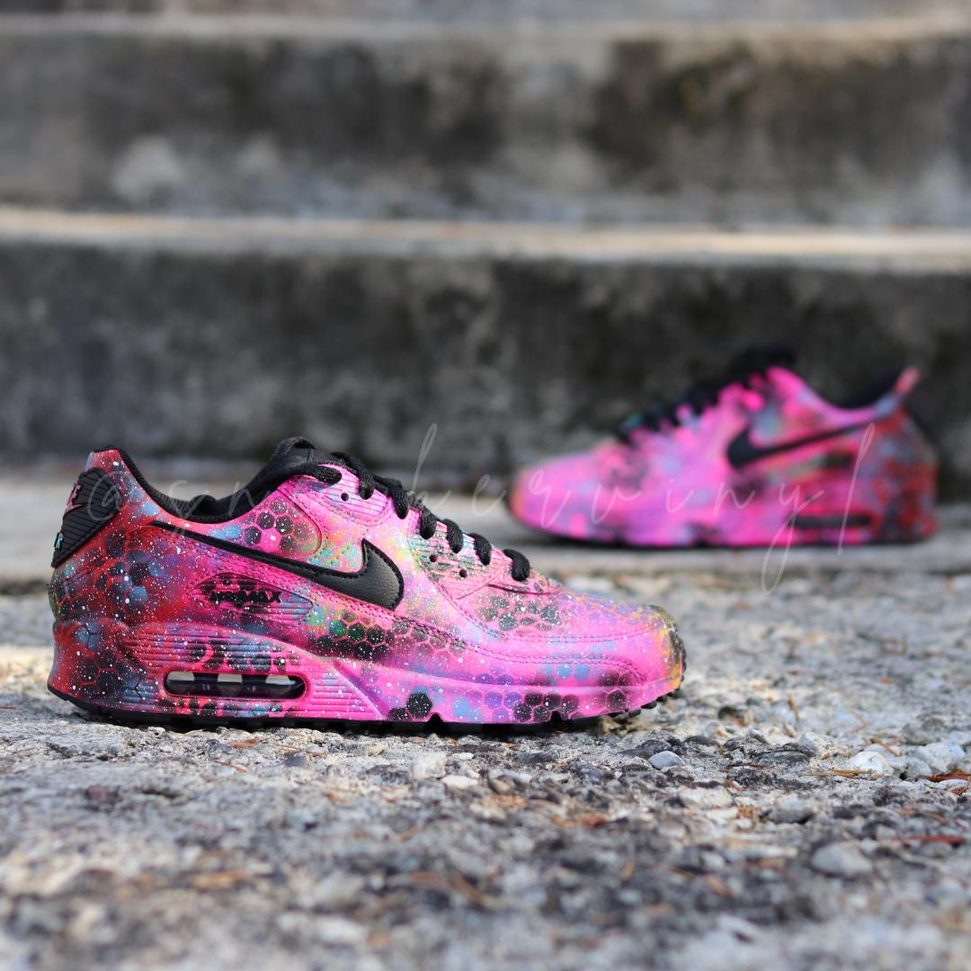 Nike Air Max 90 GALAXY BURST Custom NWT - Etsy Sweden