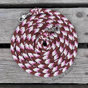 10ft loop reins, paracord reins, braided reins, trail reins, horse tack, braided paracord, paracord tack, paracord reins, horses, horse