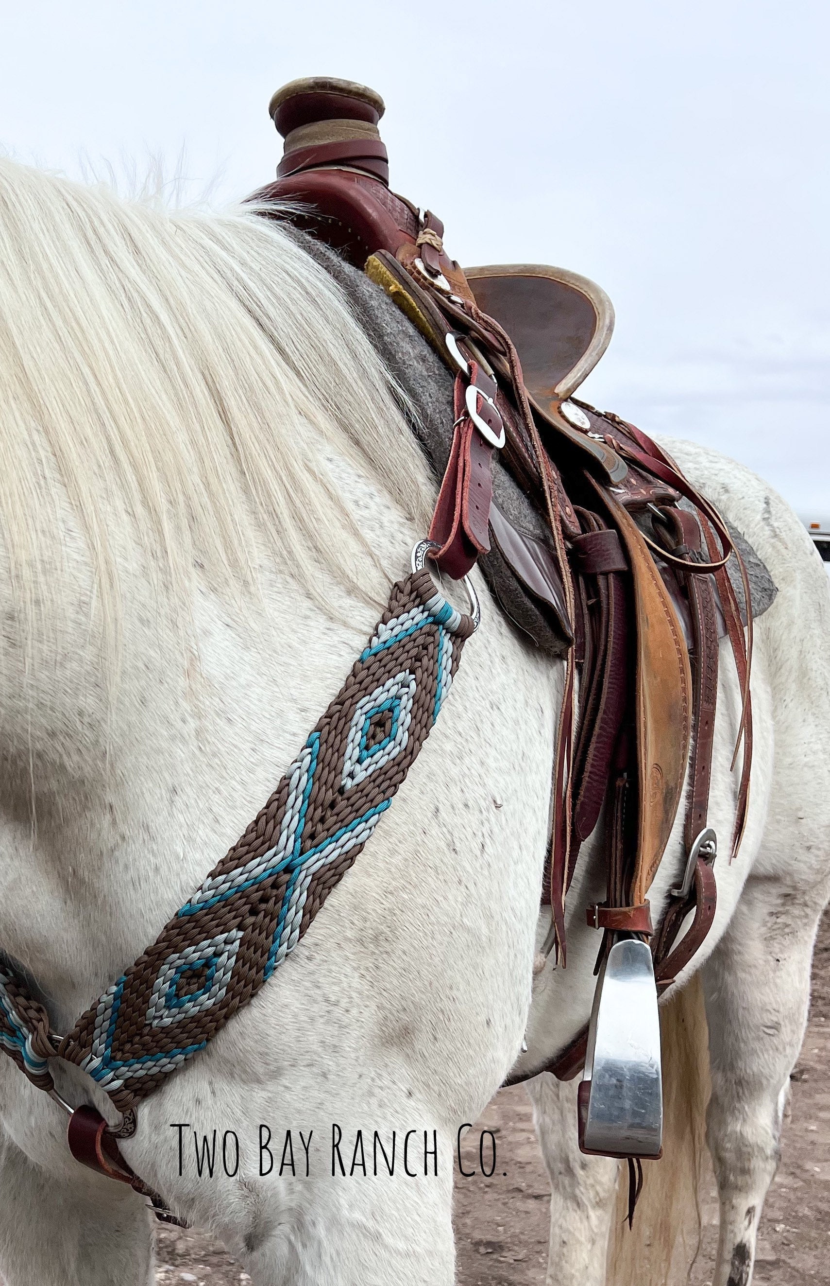 Paracord Breast Collar, Western Breast Collar, Aztec Breast Collar