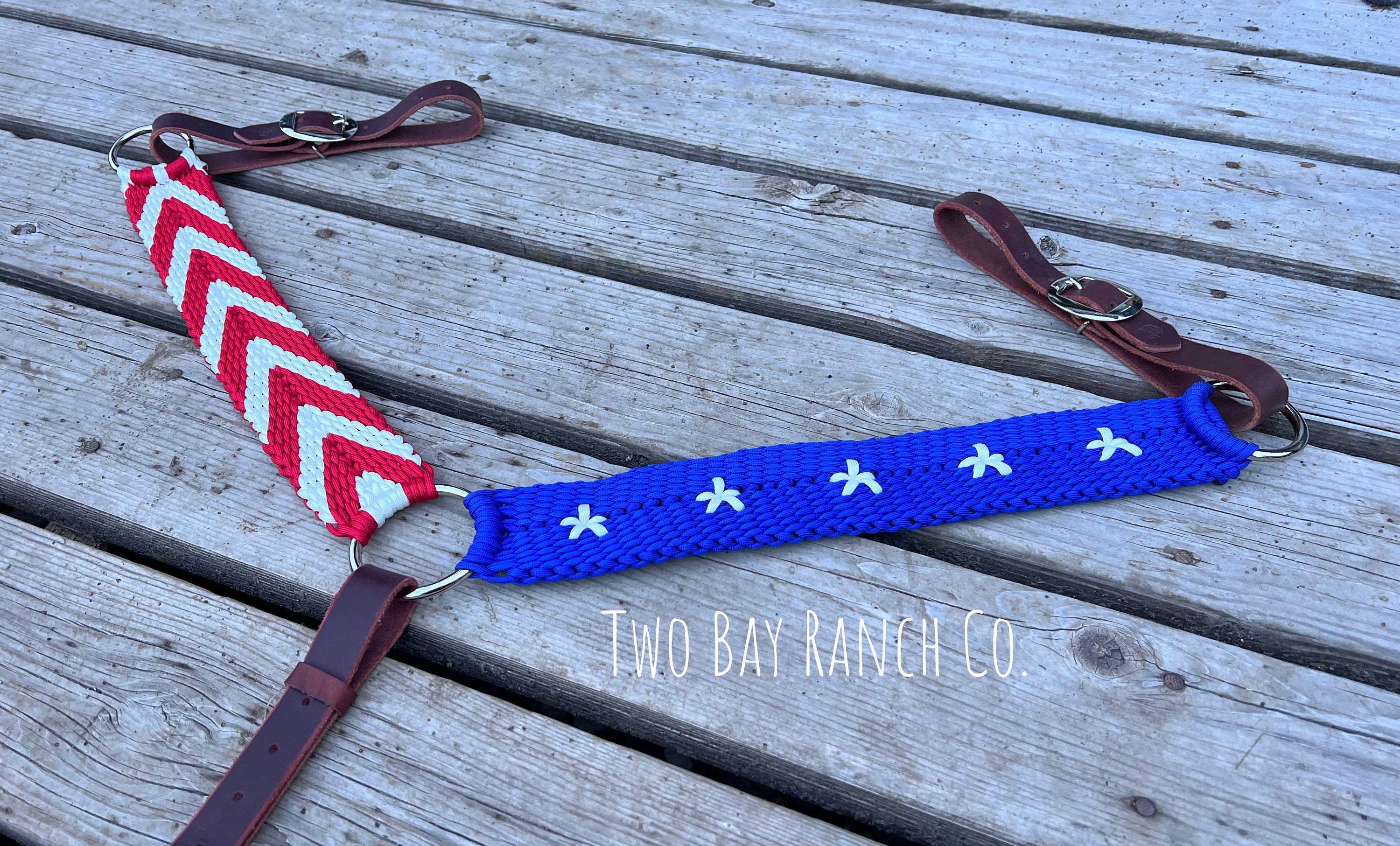 Western Breast Collar, Paracord Tack, Western Tack, Braided Paracord