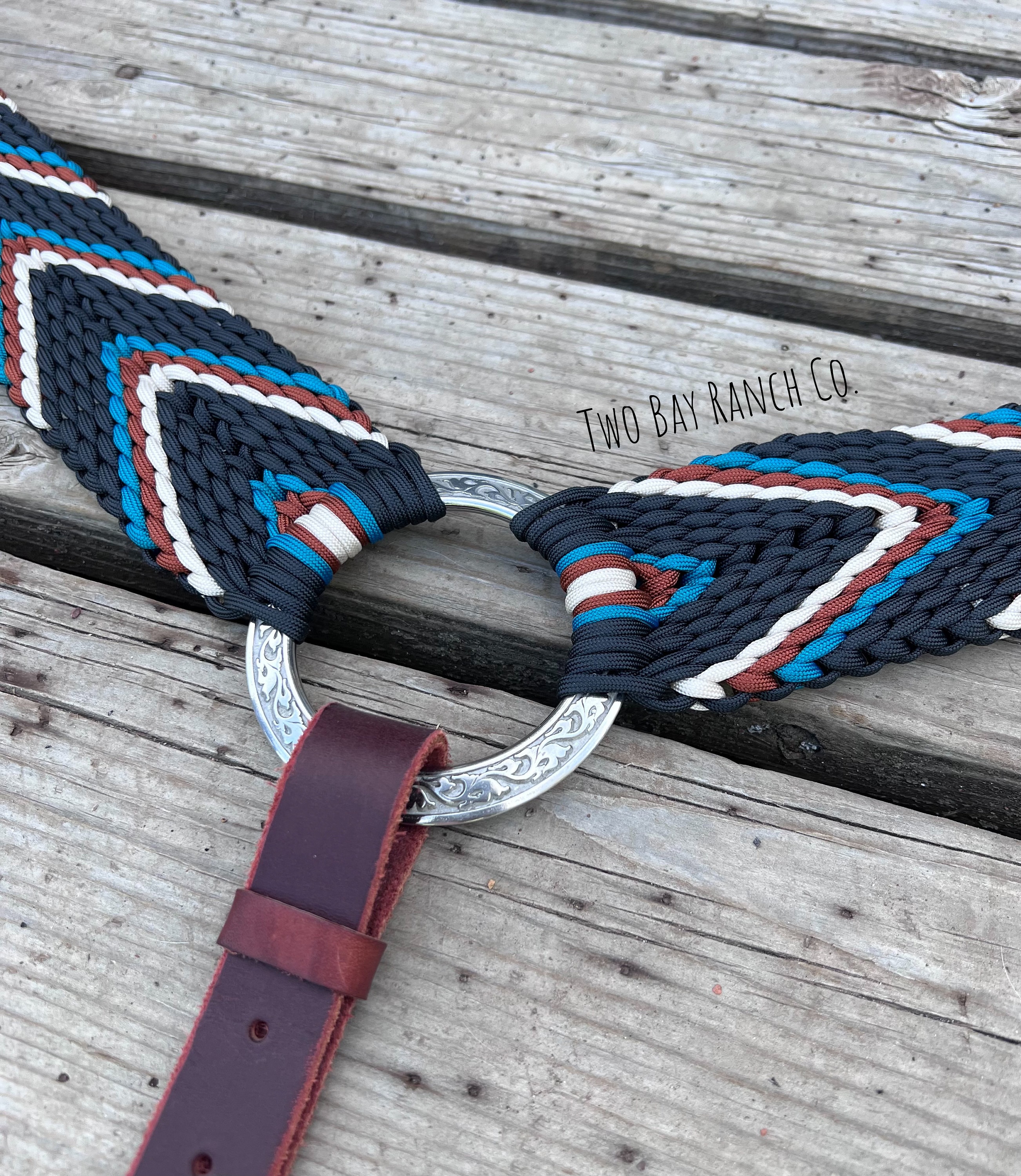 Breast Collar Western Breast Collar Paracord Breast Collar Etsy