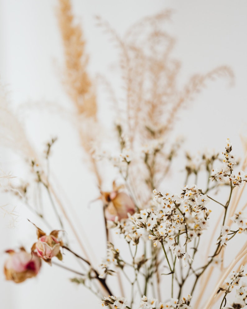 3 pcs withered winter flowers printable wall art home etsy