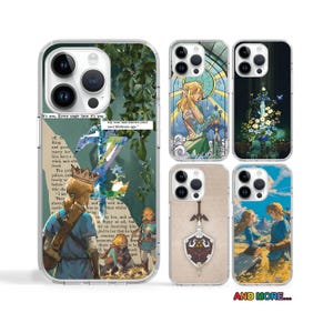 Zelda case for iPhone 16e 16 Pro Max case for Samsung S25 S24 Ultra A16 case for Pixel 8 Pro