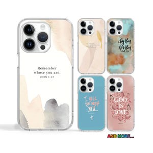 Bible Verse Art case cover case for iPhone 17 Air 16e 16 for Samsung S25 S24 Ultra A16 case for Pixel 10 Pro