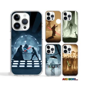 Star Wars Classic Movie & Drama case for iPhone 16e 16 Pro Max case for Samsung S25 S24 Ultra A16 case for Pixel 8 Pro