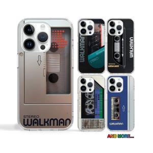 Retro Walkman Art case cover case for iPhone 16e 16 Pro Max case for Samsung S25 S24 Ultra A16 case for Pixel 8 Pro
