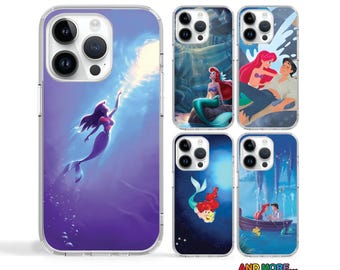 The little mermaid Classic Manga & Anime case for iPhone 16e 16 Pro Max case for Samsung S25 S24 Ultra A16 case for Pixel 8 Pro