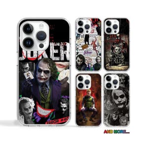 Joker Classic Movie & Drama case for iPhone 16e 16 Pro Max case for Samsung S25 S24 Ultra A16 case for Pixel 8 Pro