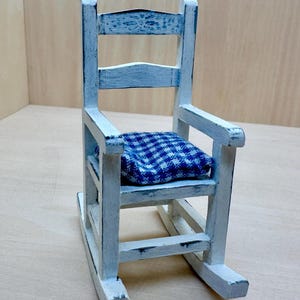 Miniature Distressed Country Rocker