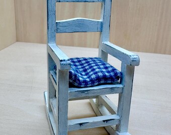 Miniatyr distressed countryrockare