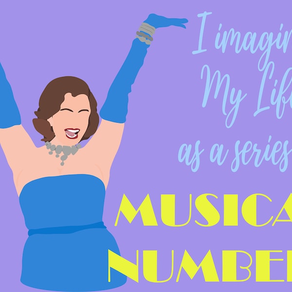 Musical Numbers - Digital (SVG & PNG) - Crazy Ex-Girlfriend