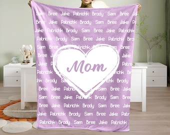 Mothers Day Gifts from Daughter, Gifts for Mom, Mom Gifts, Mom Blanket from Daughter, Gift for Anniversary Mom Birthday Gifts, Throw Blanket