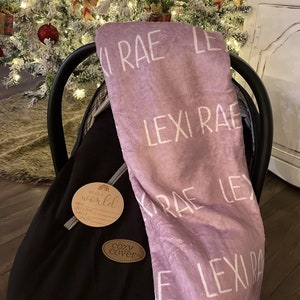 Personalisierte Namensdecke für Ihre Tochter, maßgeschneiderte Babydecken für Mädchen, Baby-Namensdecke. Tolles Geschenk zum Geburtstag, Weihnachten Bild 2