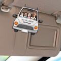 Custom Baby Photo Visor Clip, Custom Photo Drive Safe Daddy Car Hanger, Personalized Car Visor Clip, Fathers Day Gift For Husband, Grandpa
