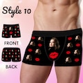 Personalized Underwear for Men, Custom Boxers with Picture, Underwear with Photo, Personalized Face Boxers, Boyfriend Husband, Gift for Him