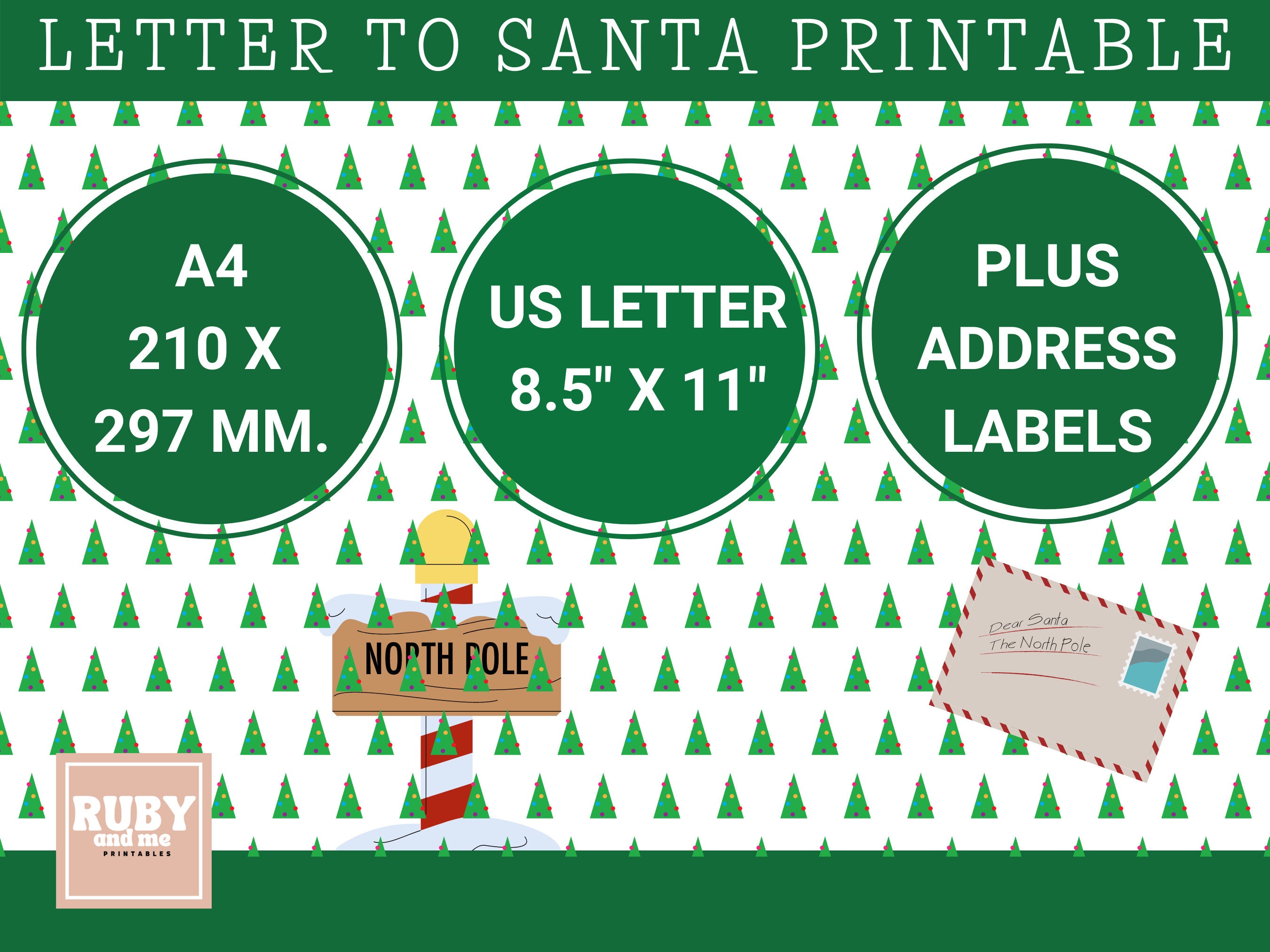 Letter to Santa / Father Christmas Letter / Christmas List / Etsy UK