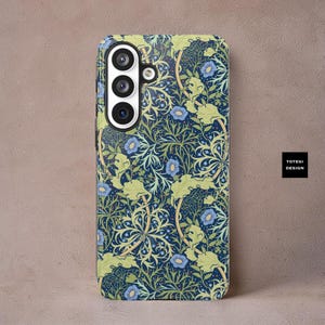 William Morris Botanical Phone Case: Vintage Floral Dual Layer Protection immagine 14
