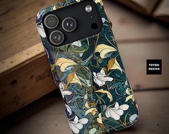 Green Nature MagSafe magnetic iPhone Tough Case, 17 16 15 14 13