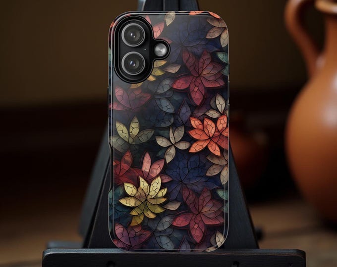 Dark Floral Phone Case: Victorian Gothic Style - Galaxy S23 S22