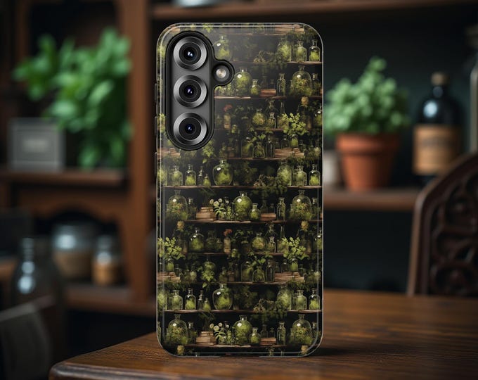 Apothecary Plant Shelves Tough Phone Case