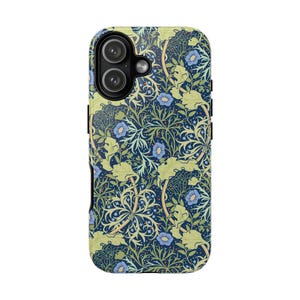 William Morris Botanical Phone Case: Vintage Floral Dual Layer Protection immagine 15