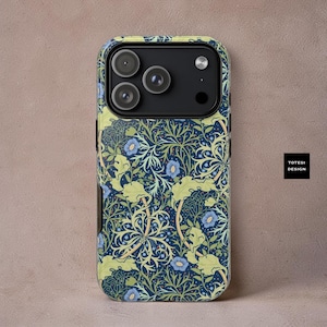 William Morris Botanical Phone Case: Vintage Floral Dual Layer Protection immagine 13