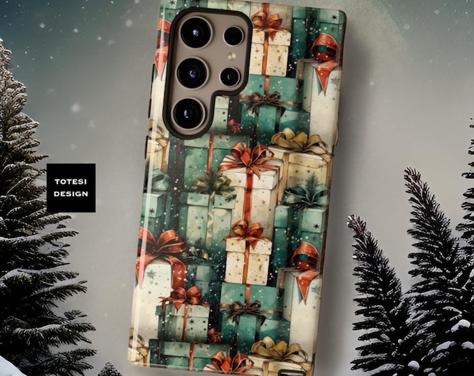 Christmas Holiday Gifts aesthetic Samsung Galaxy phone case S21,S22, S23 S24 Plus Ultra - Glossy or Matte