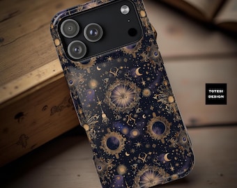 Dark Celestial iPhone Case: MagSafe Magnetic Protective Cover