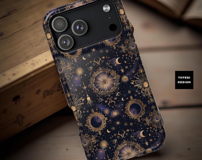 Dark Celestial iPhone Case: MagSafe Magnetic Protective Cover