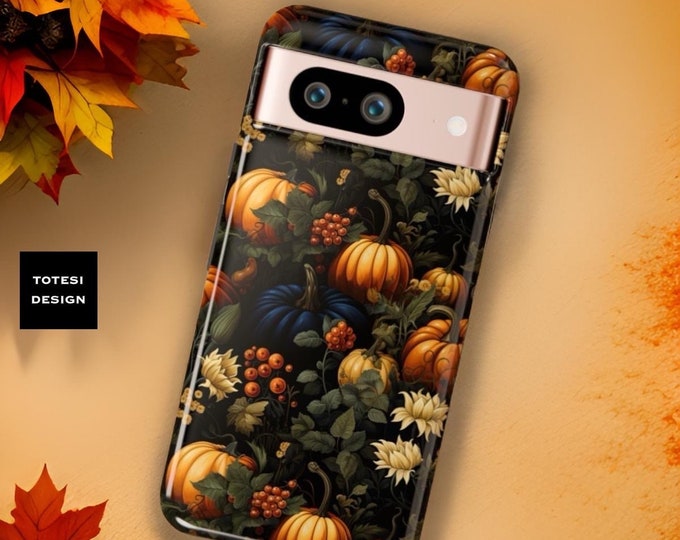 Fall Nature Halloween Pumpkins Google Pixel 8 7 6 5 Pro  |  Gift for Her