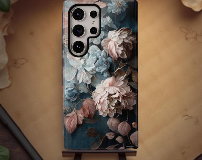 Boho Fall Moody  floral iPhone Samsung Tough Cases ,17  16 15 S25 S24
